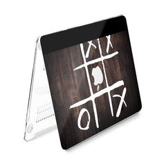 Lex Altern Hard Plastic MacBook Case Tic Tac Toe Pattern