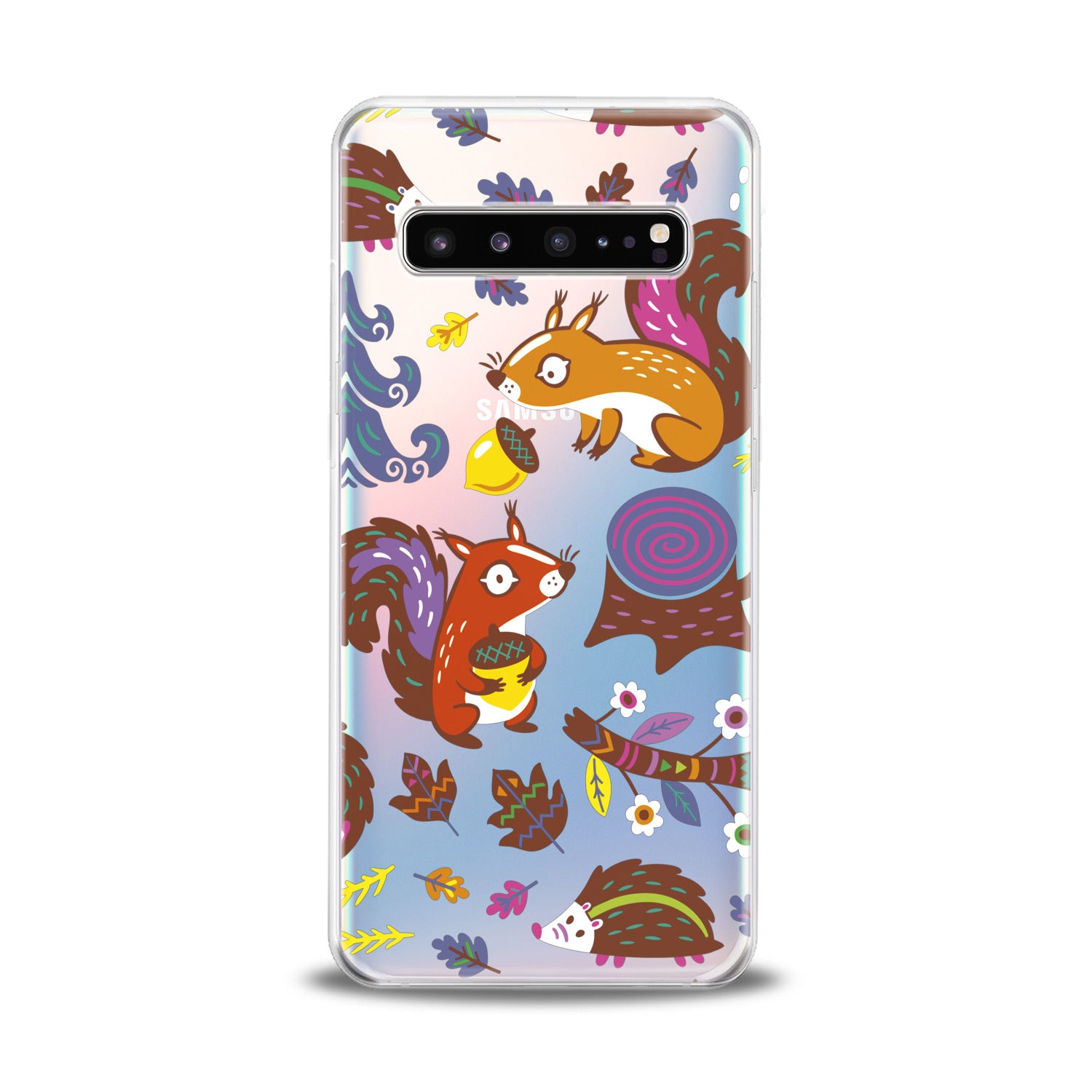 Autumn hedgehog Samsung S10 Case