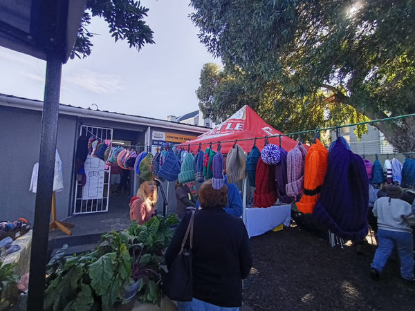 artisan market day and knittathon at MES Durbanville 006