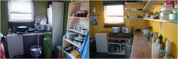 maggie's soup kitchen refurbishment before and after