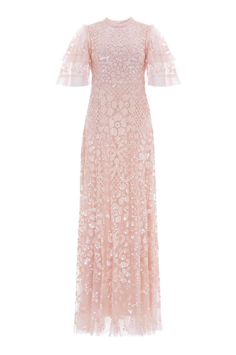 Aurelia Gown – Pink | Needle & Thread