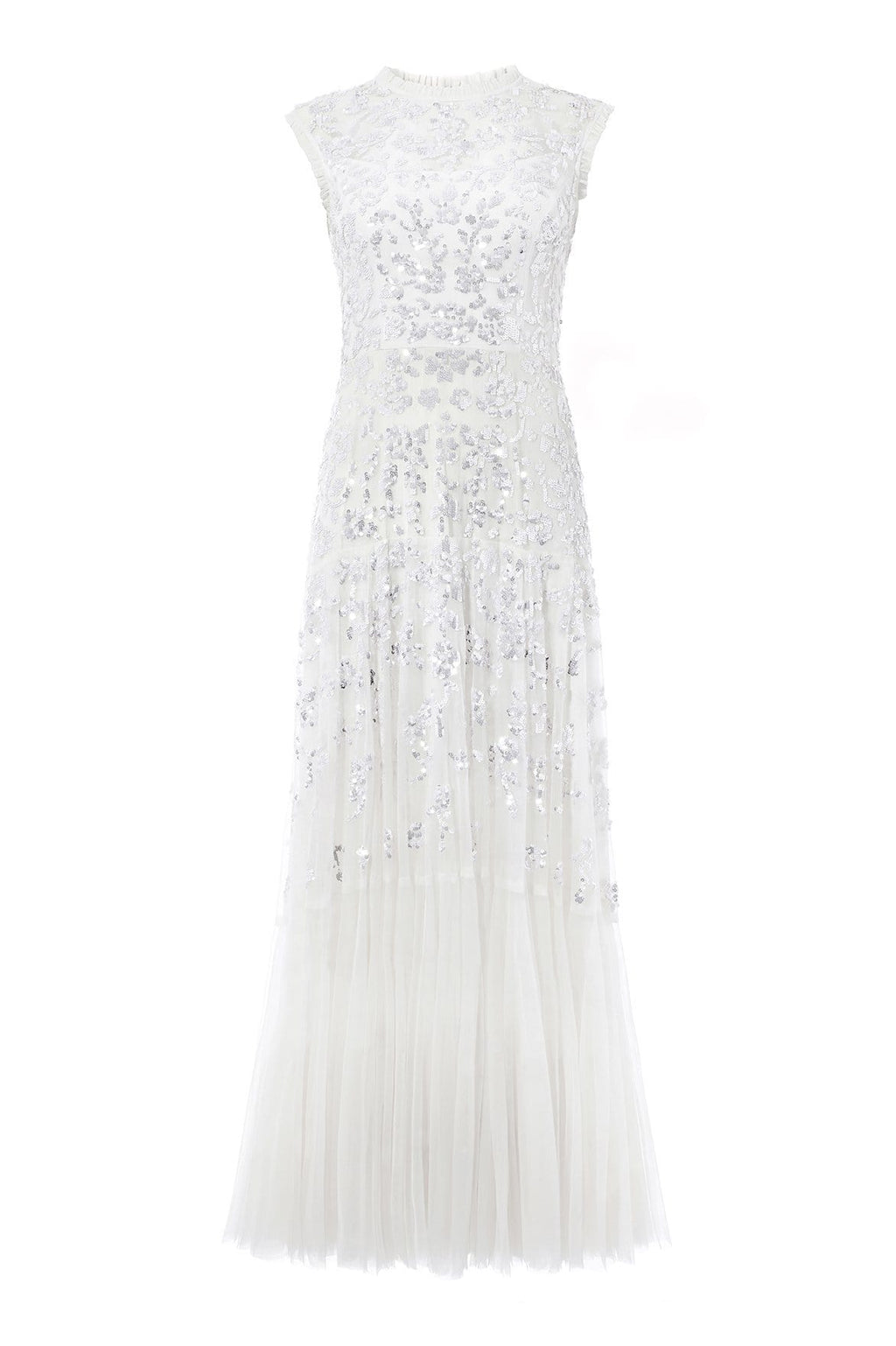 AW19 Bridal Collection | Bella Sequin Sleeveless Ballerina Bridal Dress ...