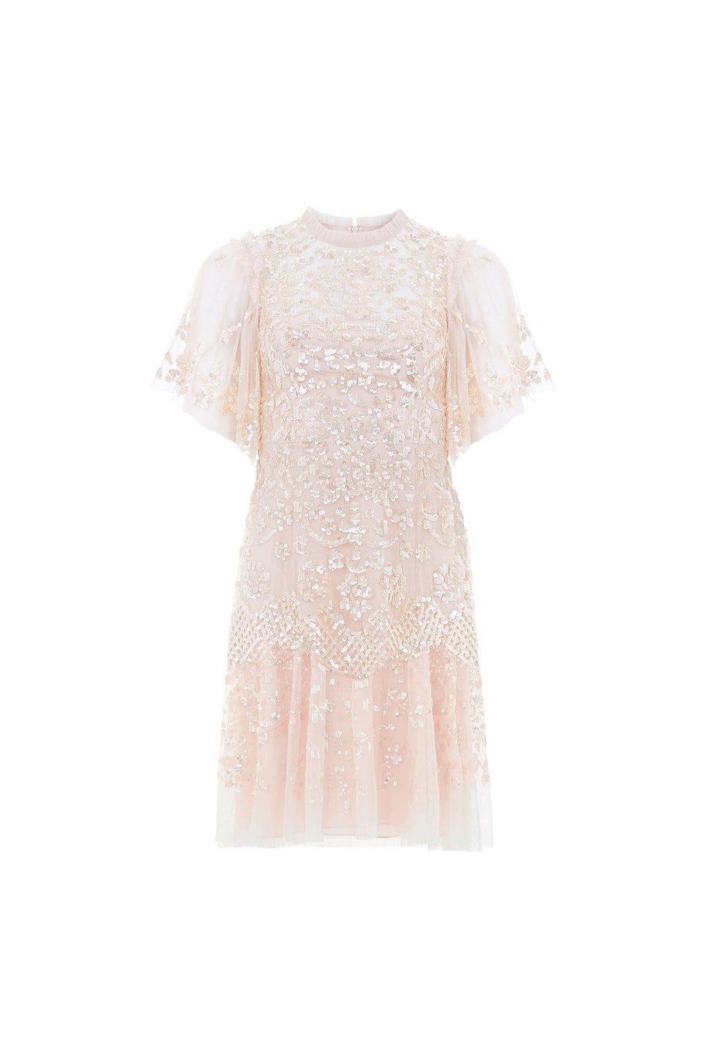 SS20 New Season Honesty Flower Dress in Meadow Pink