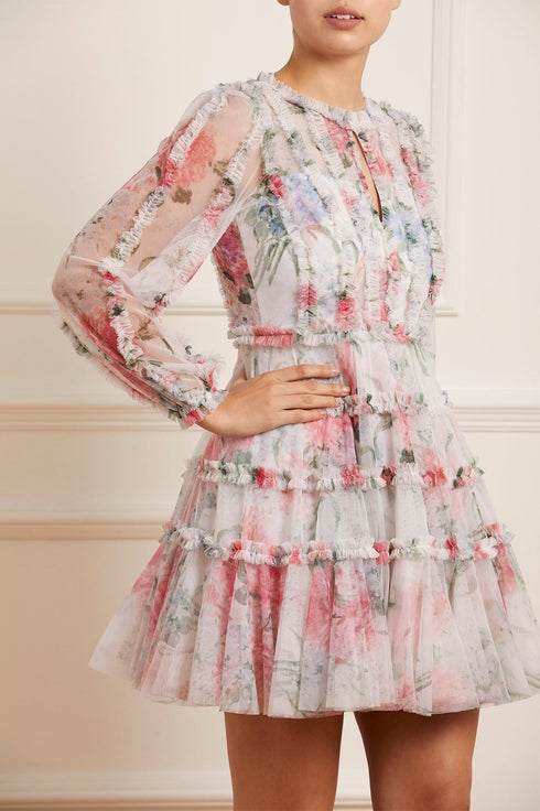 Sweet Posy Micro Mini Dress – Multi | Needle & Thread