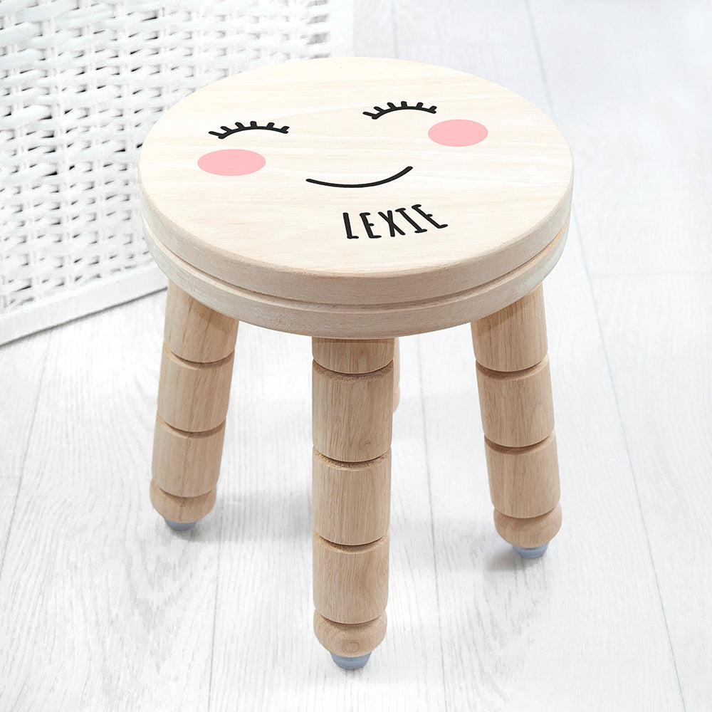 kids wooden stool