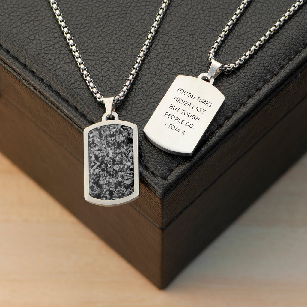 Personalised Men's Quote Circle Necklace By Posh Totty Designs |  notonthehighstreet.com