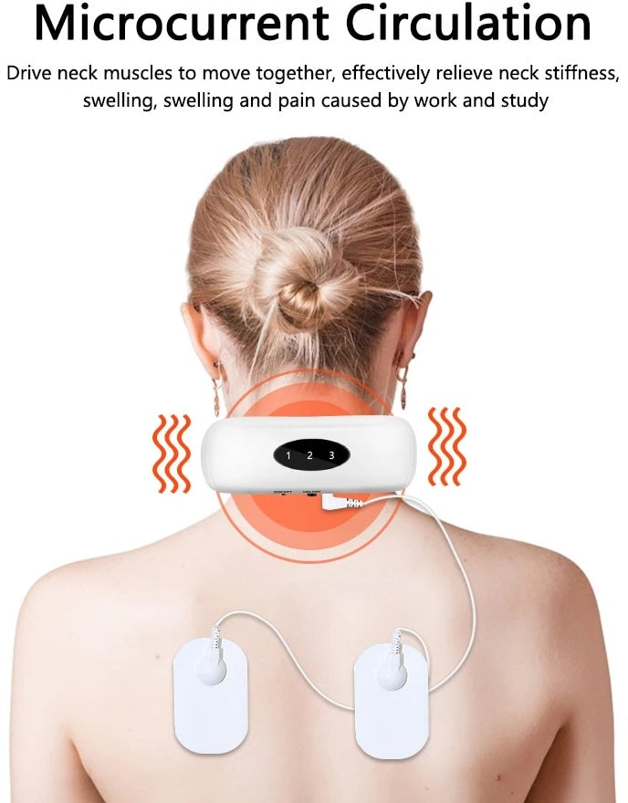 Electric Pulse Neck And Shoulder Massager – Harry Jean