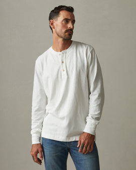 Premium Slub Men's Henley Tee | American Giant