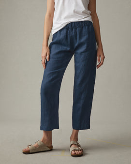 Easy Linen Pant - Meteorite