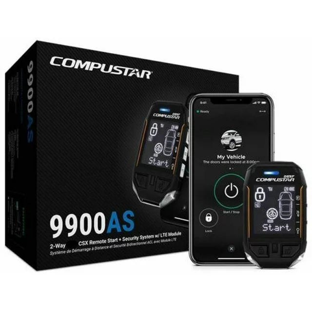 Compustar CSX9900AS Compustar 2-Way CSX Remote Start+Security W/LTE New!
