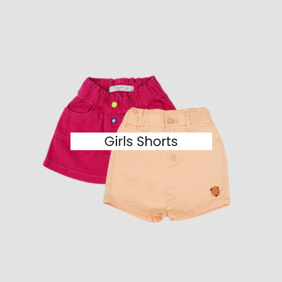 kids girls shorts skirts