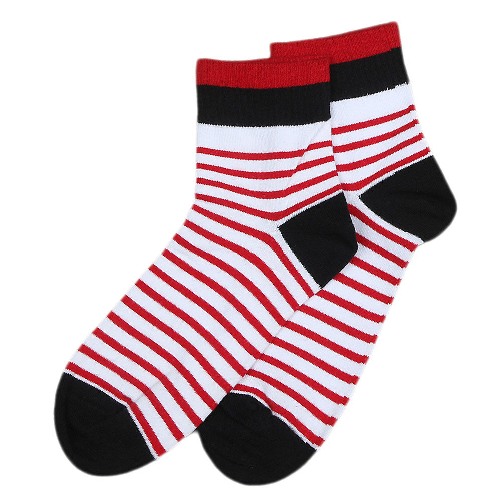 mens red sports socks