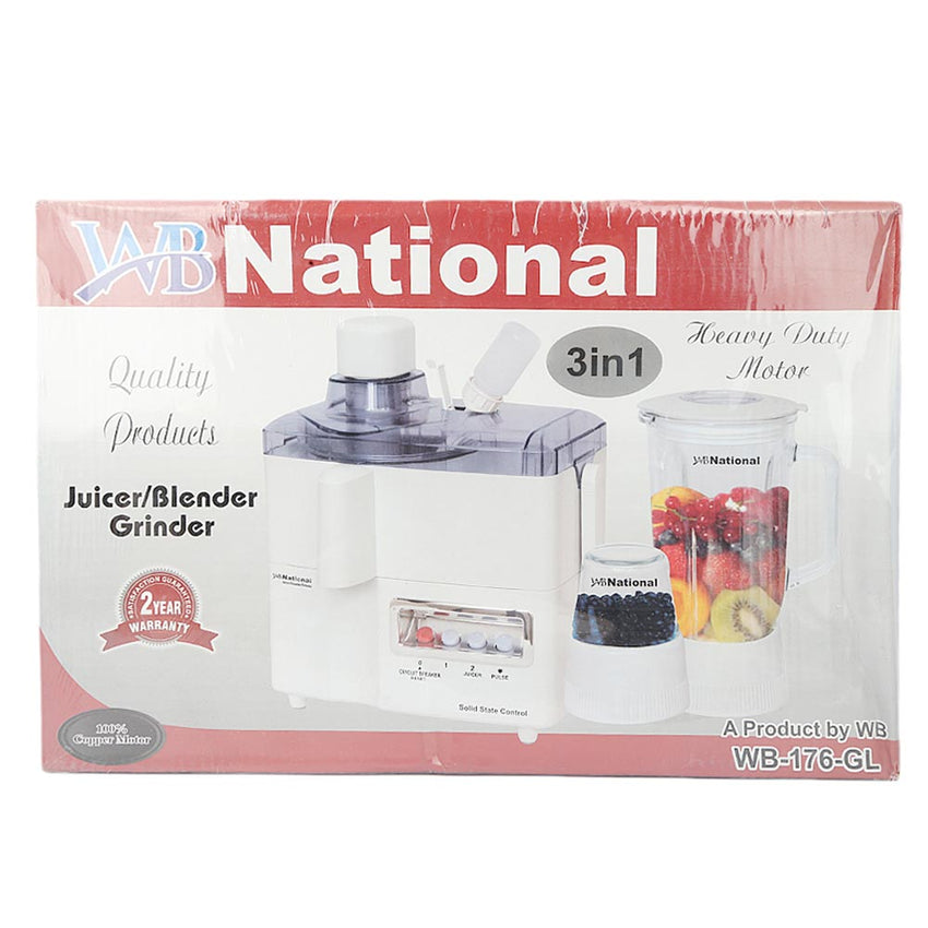 National Juicer Blender Grinder - WB-176