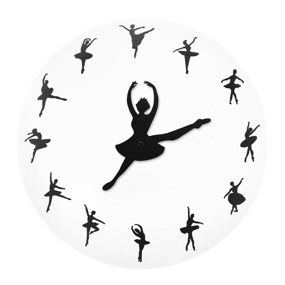 Ballerina Wall Clock