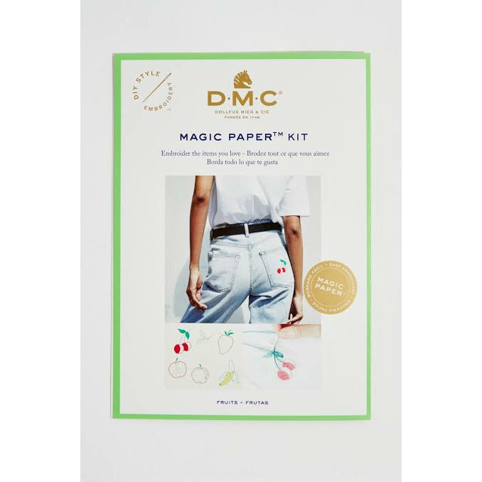 DMC Magic Paper Cross-Stitch kit - Fruit - All Things EFFY