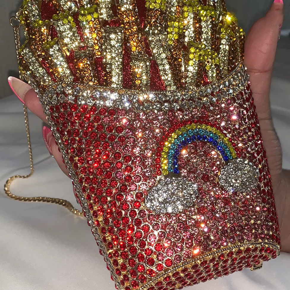 9 French Fry-Themed Accessories Cheaper than Kim Kardashian's Sold-Out $6K  Purse