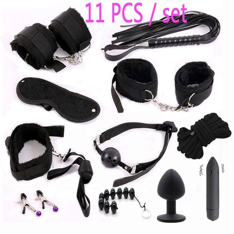 Anal Plug Lingerie - Women Men Porno Sex Handcuffs Nipple Clamps Whip Mouth Gag ...