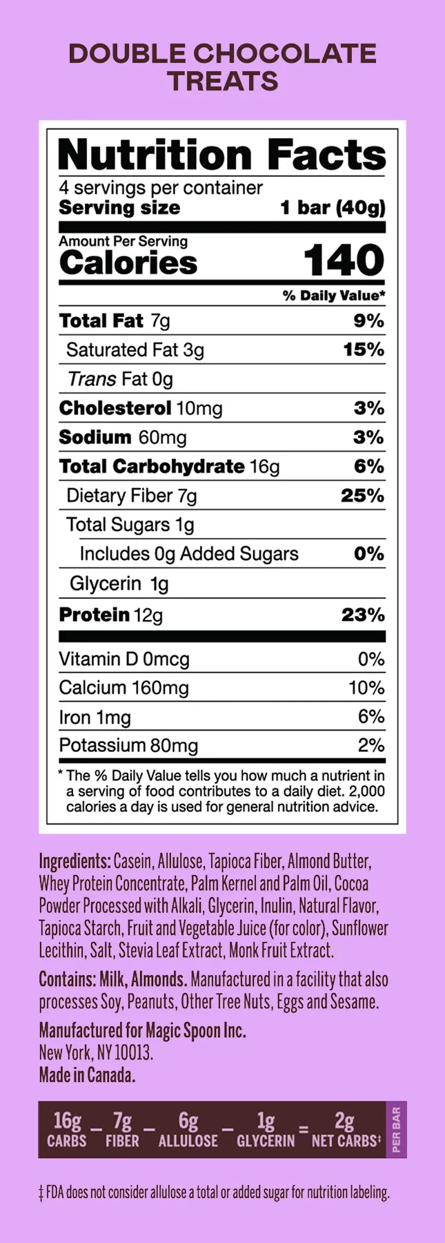 Nutritional Facts