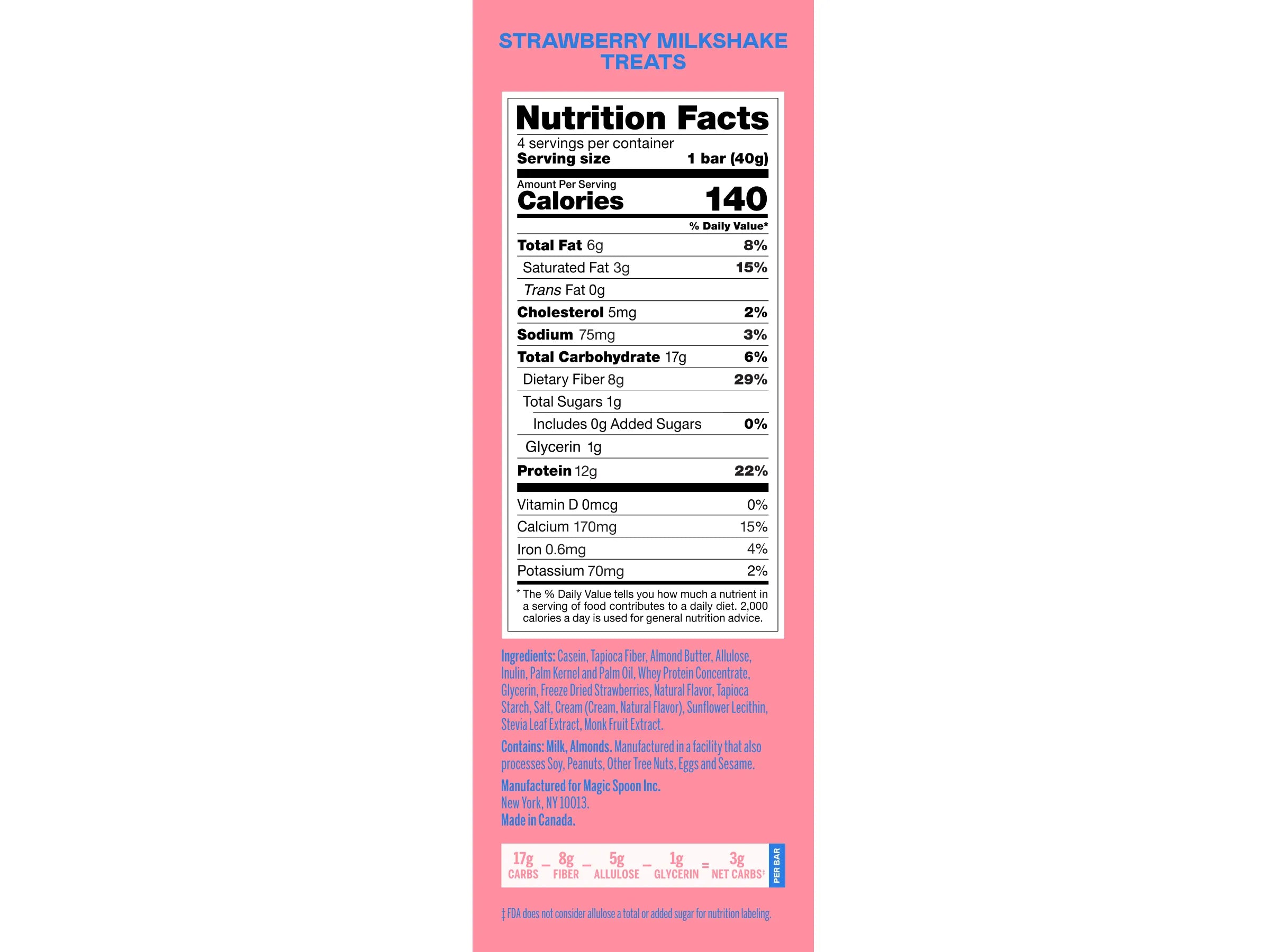 Nutritional Facts