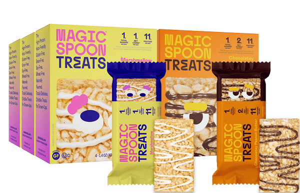 TREATS VARIETY PACK - 24 Cereal Treats (6 Boxes) by Magic Spoon