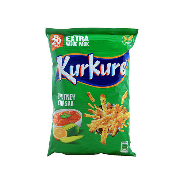 Kurkure Chutney Chaska Chips 42gm Grocerli