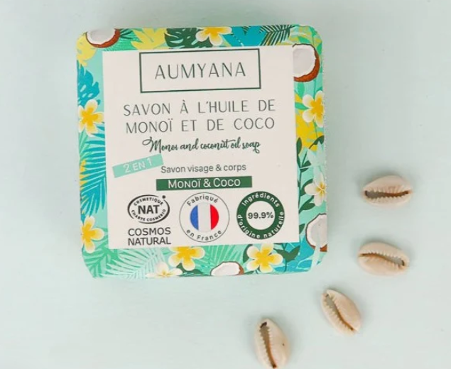 Huile vierge de coco bio (visage, corps et cheveux) - Aumyana – Les cotons  de Romane : Produits d'hygiène réutilisables et lavables