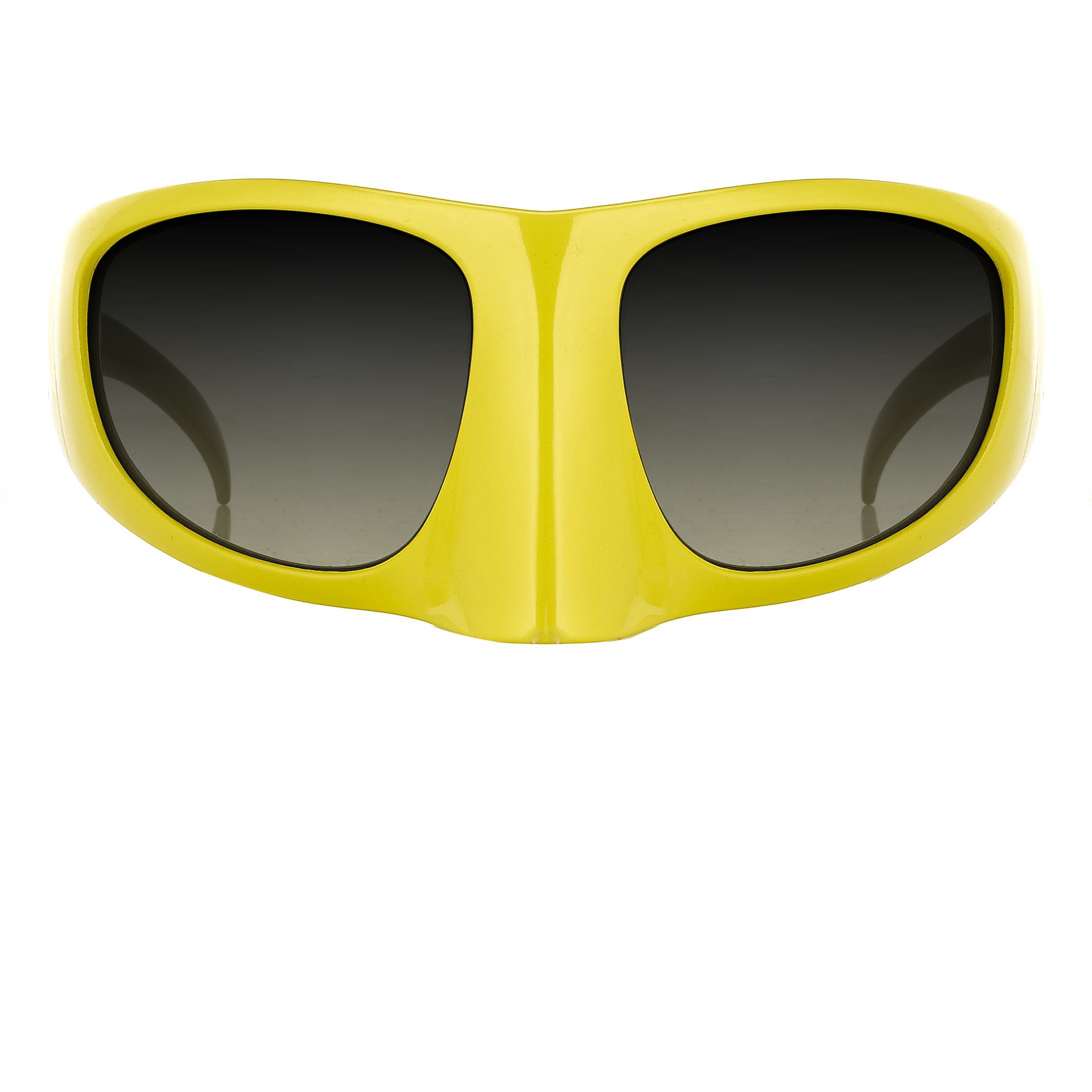 The Mask Sunglasses in Yellow