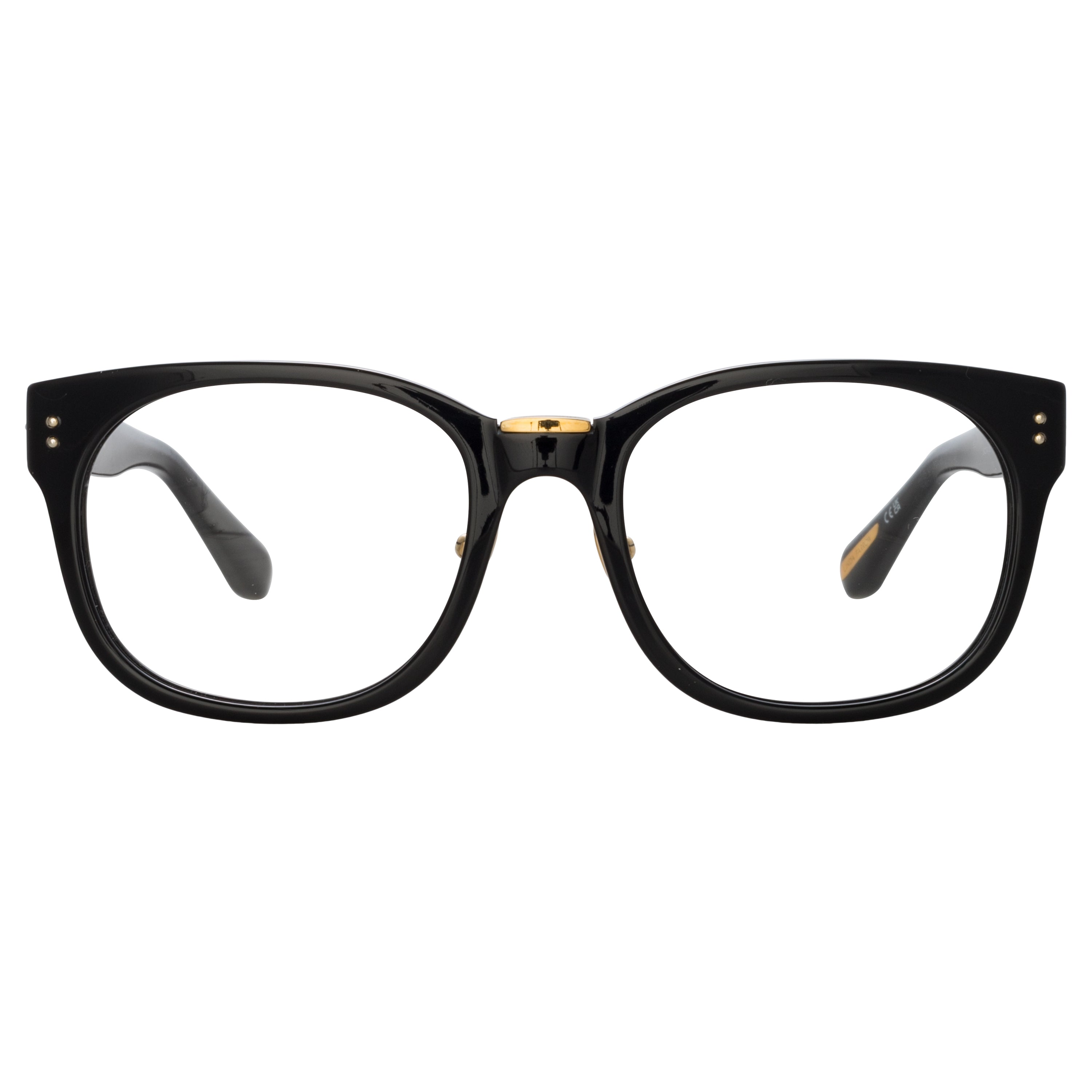 Cedric A Rectangular Optical Frames in Black (Asian Fit)