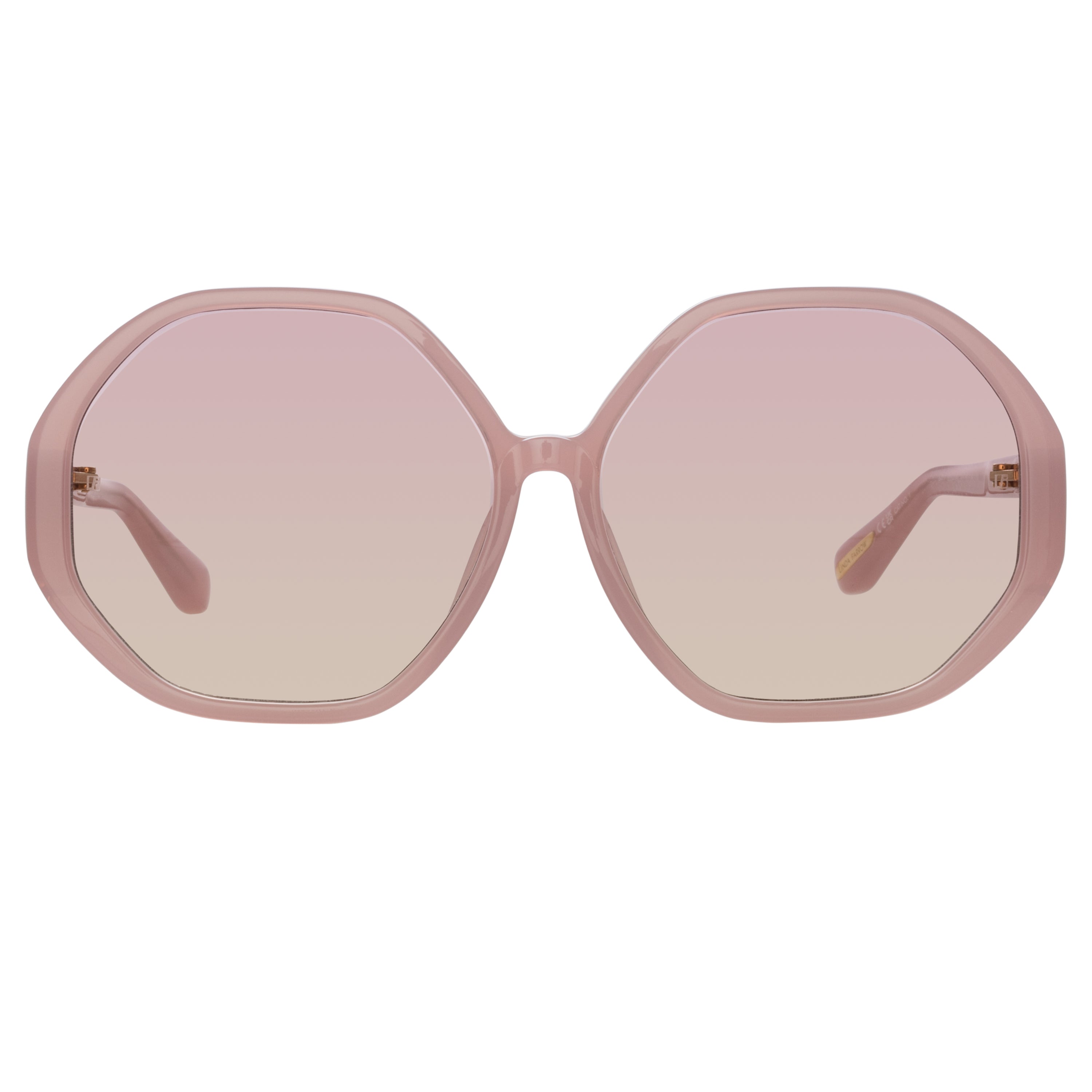 Paloma Hexagon Sunglasses in Lilac