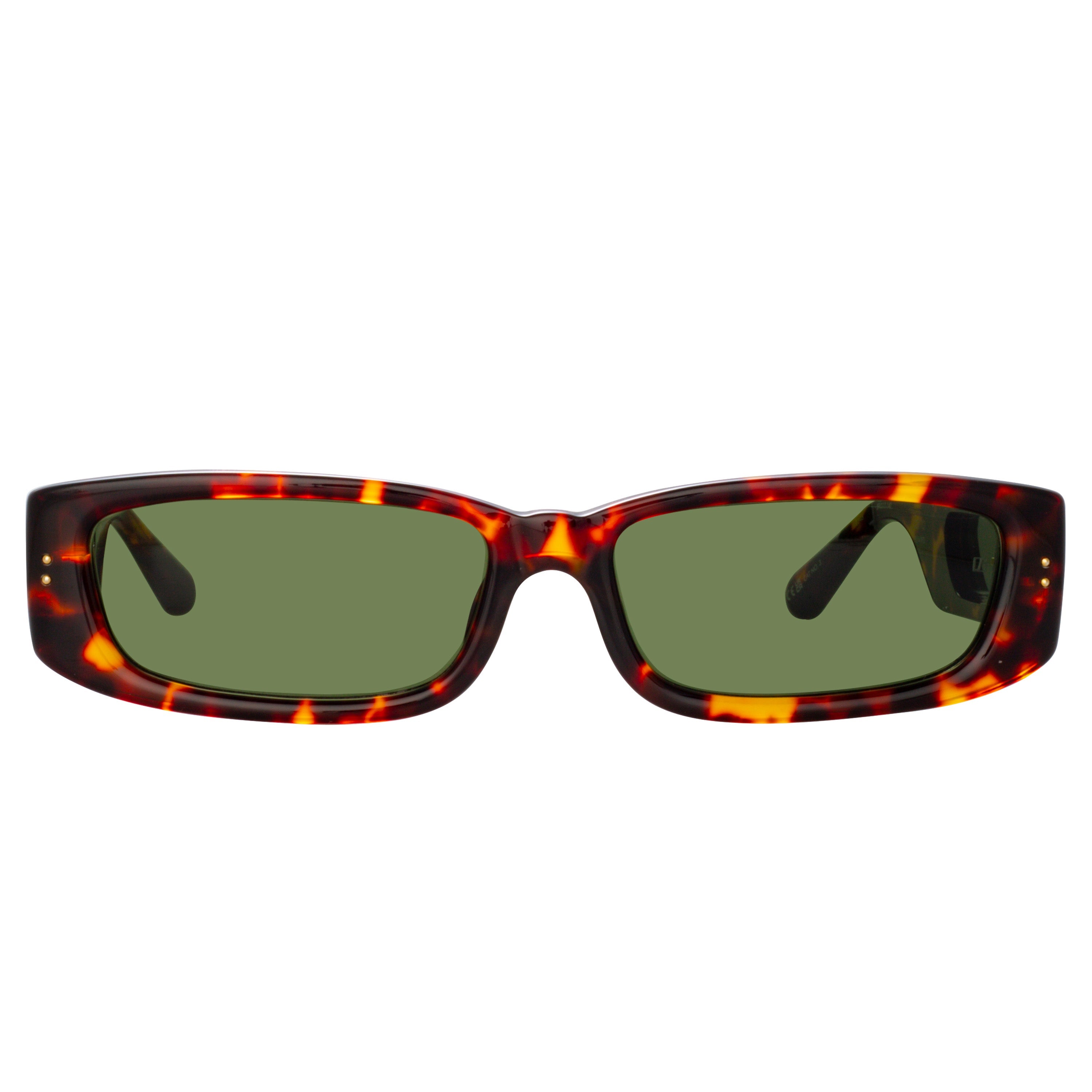 Men’s Talita Rectangular Sunglasses in Tortoiseshell