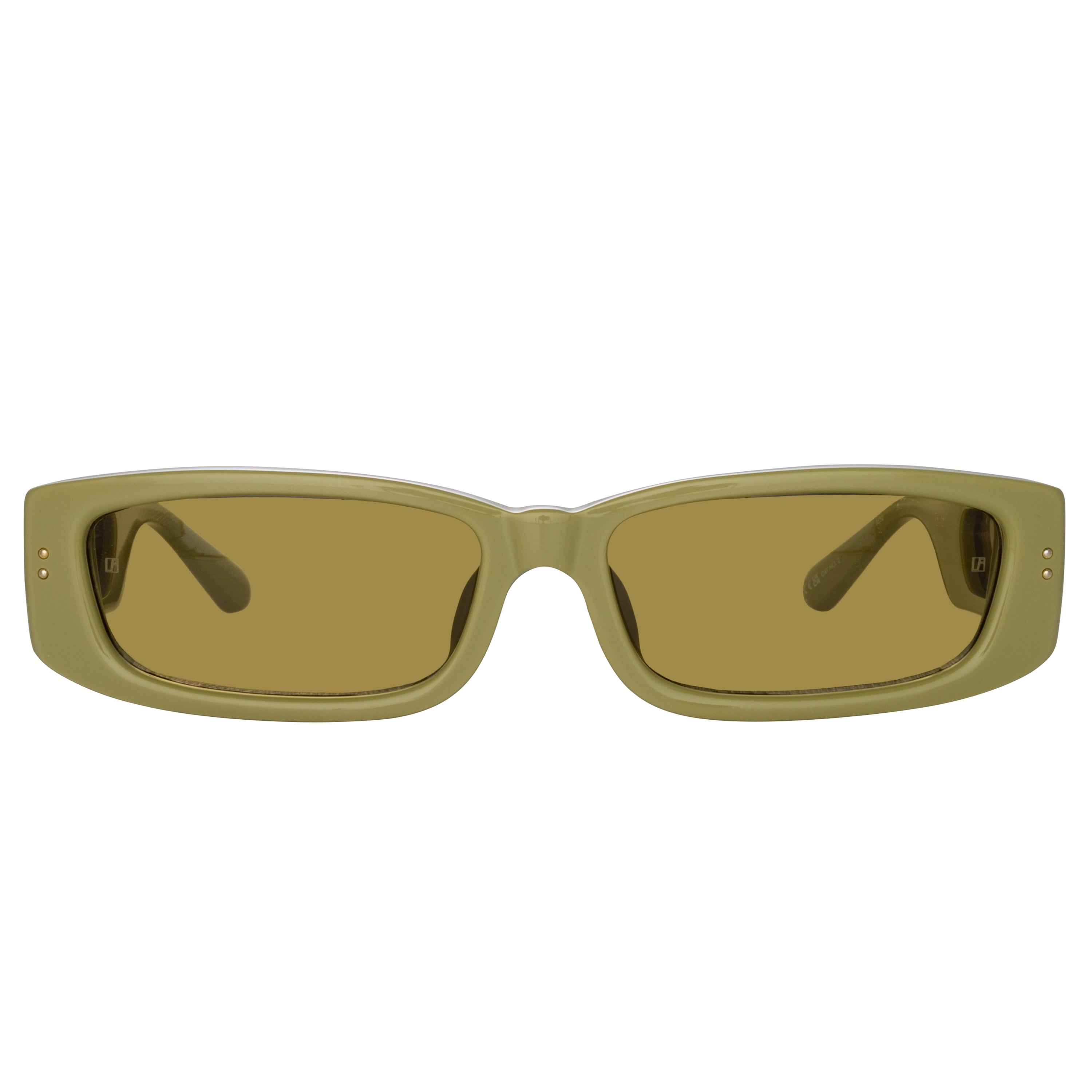 Talita Rectangular Sunglasses in Sage