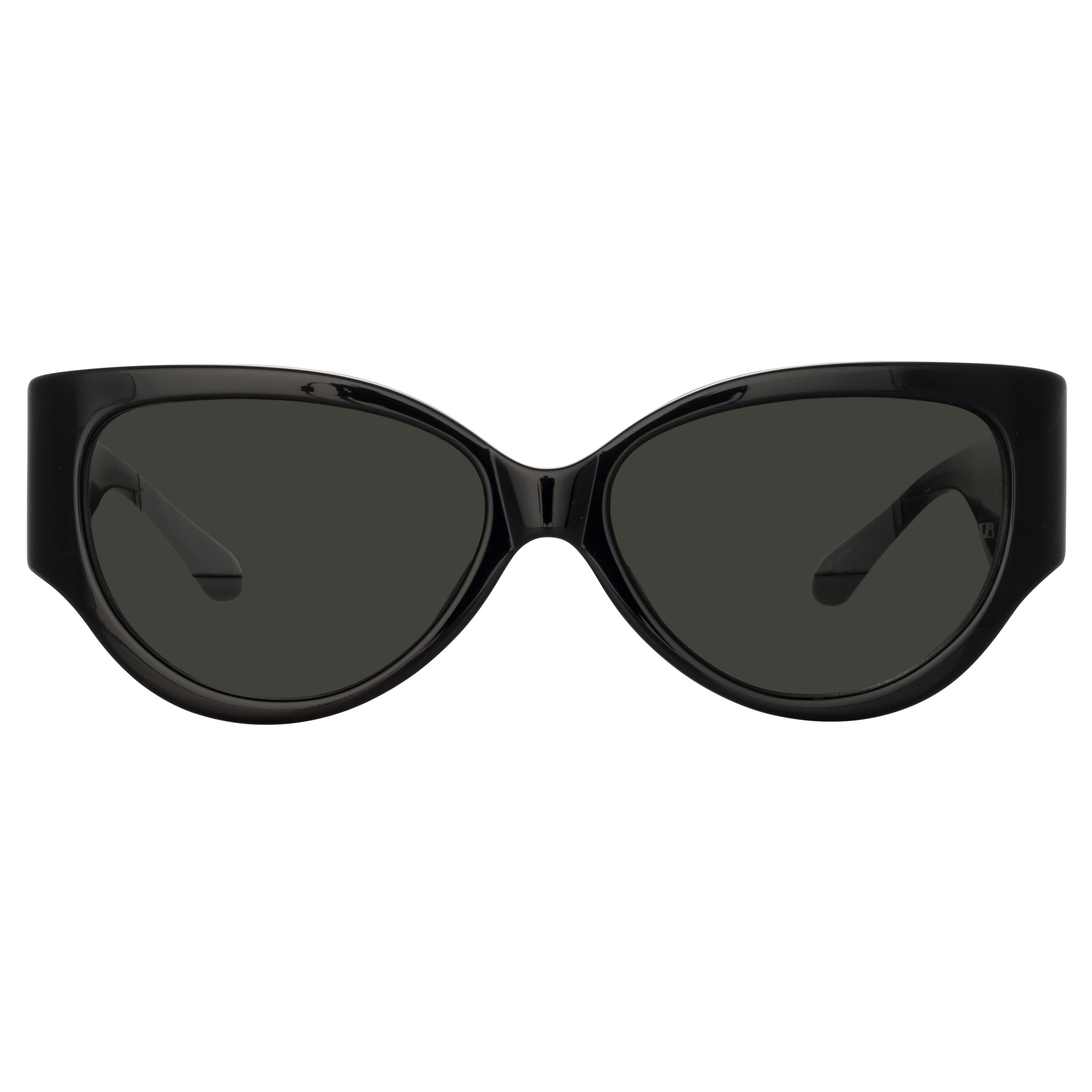 Connie Cat Eye Sunglasses in Black