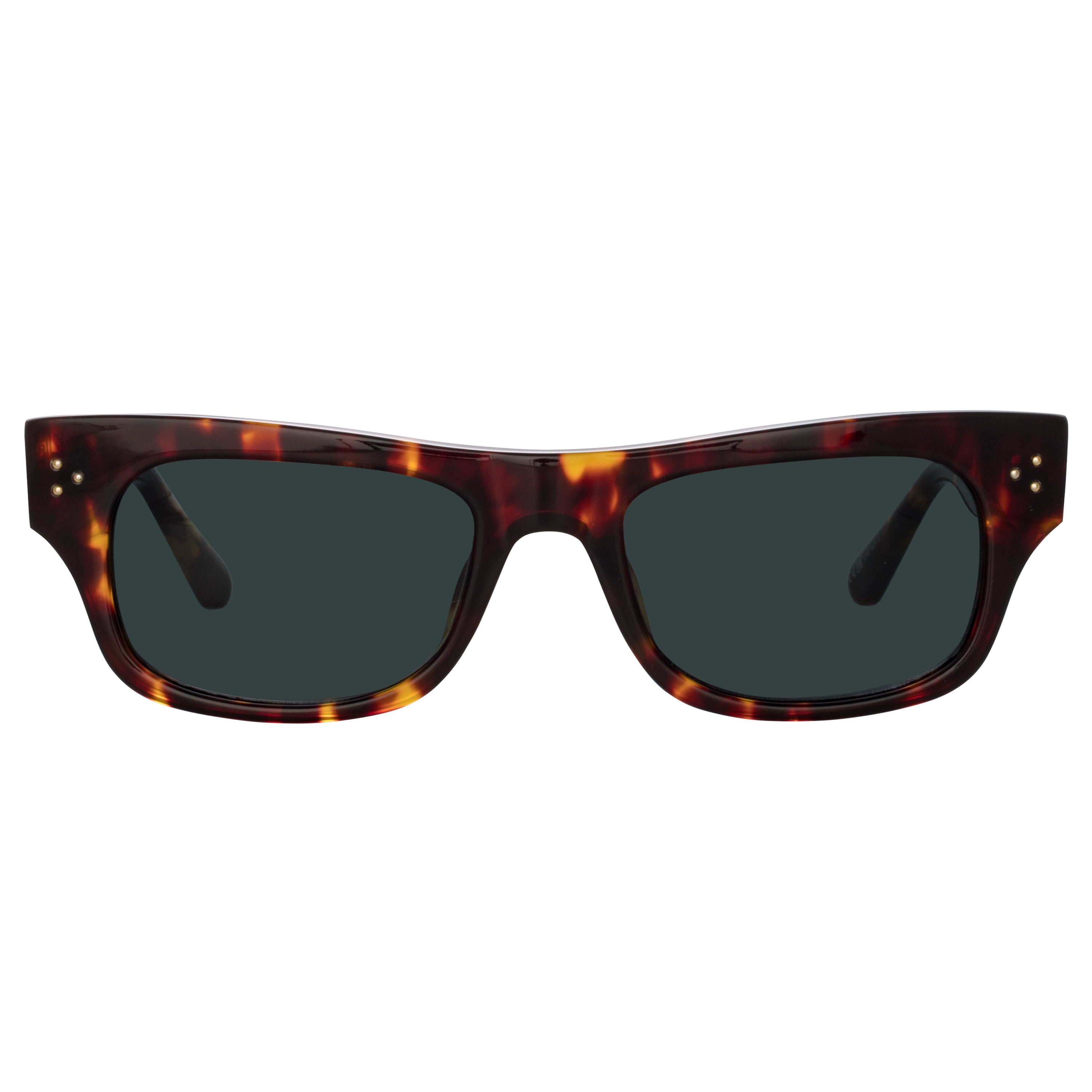 Falck Rectangular Sunglasses in Tortoiseshell