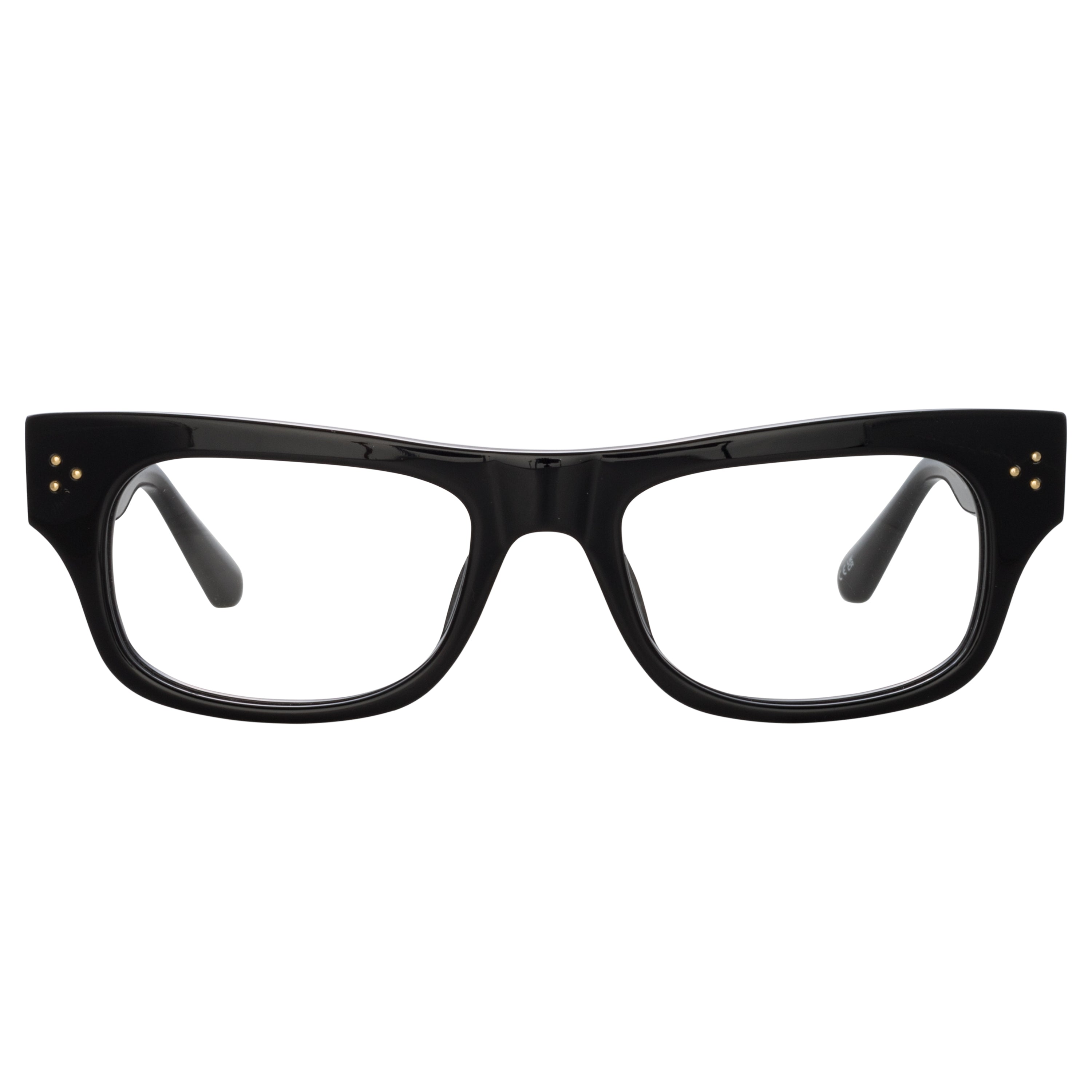 Falck Rectangular Optical Frame in Black