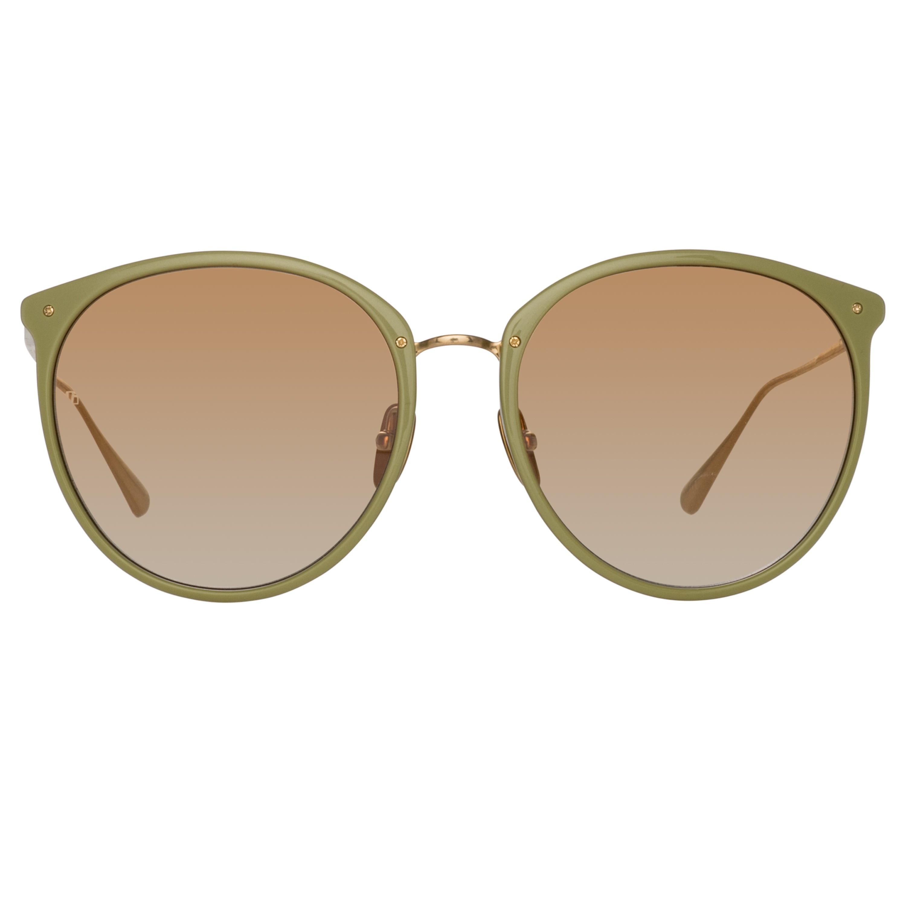 Kings Oversized Sunglasses in Sage