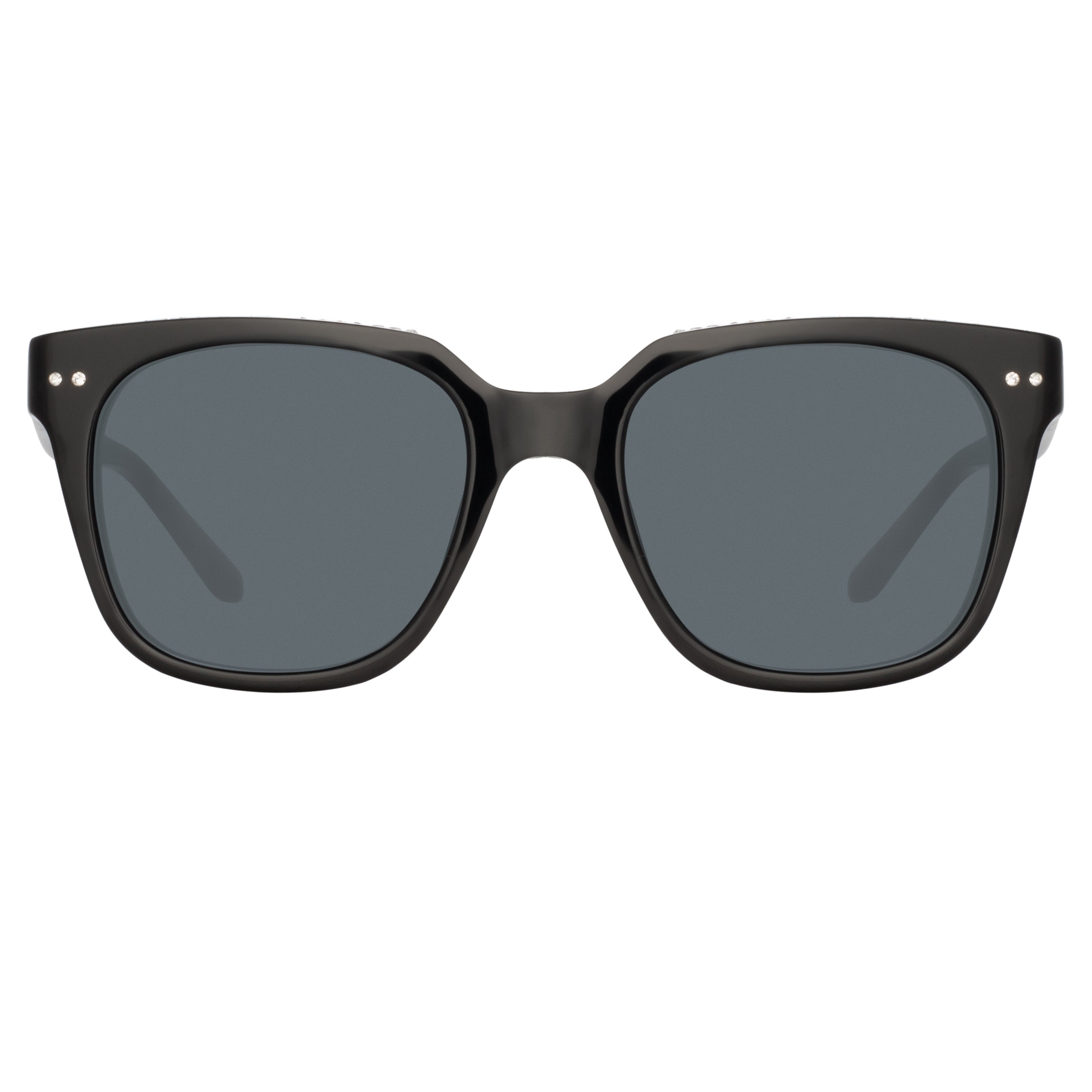 Magda Butrym D-Frame Sunglasses in Black