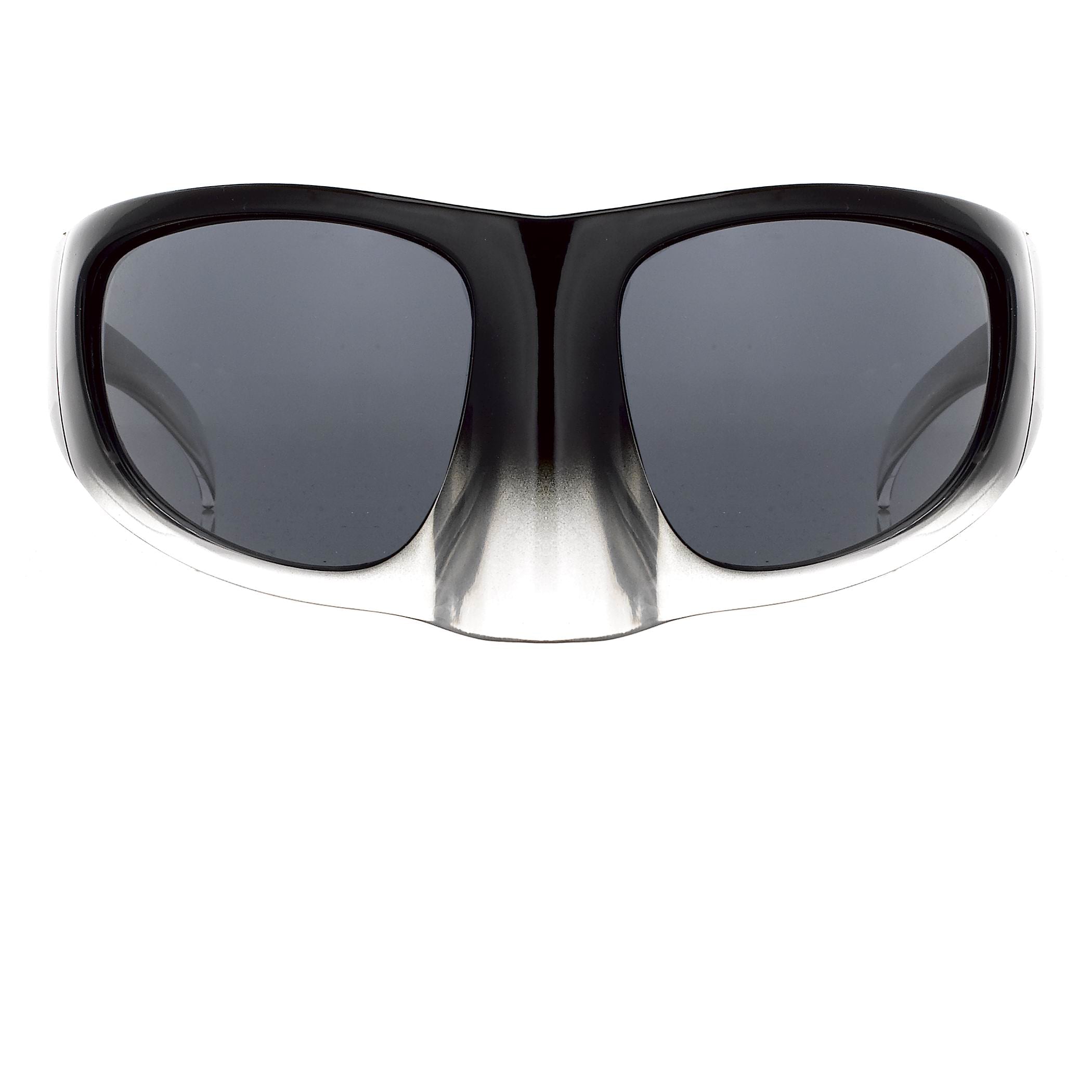 Mask Sunglasses in Clear and Black