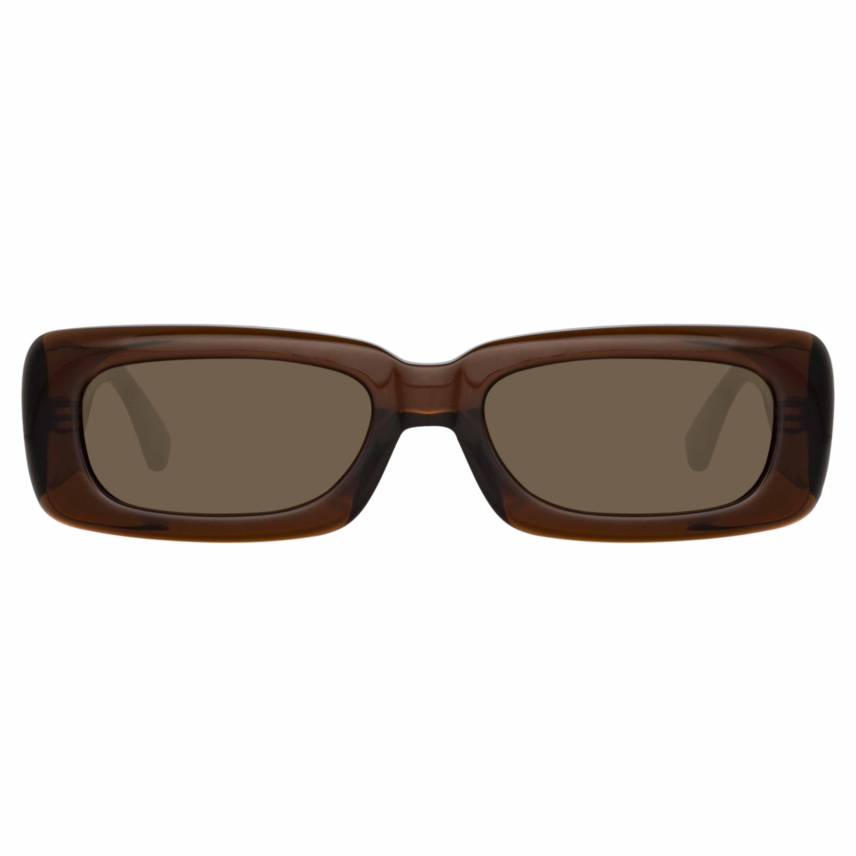 The Attico Mini Marfa in Brown