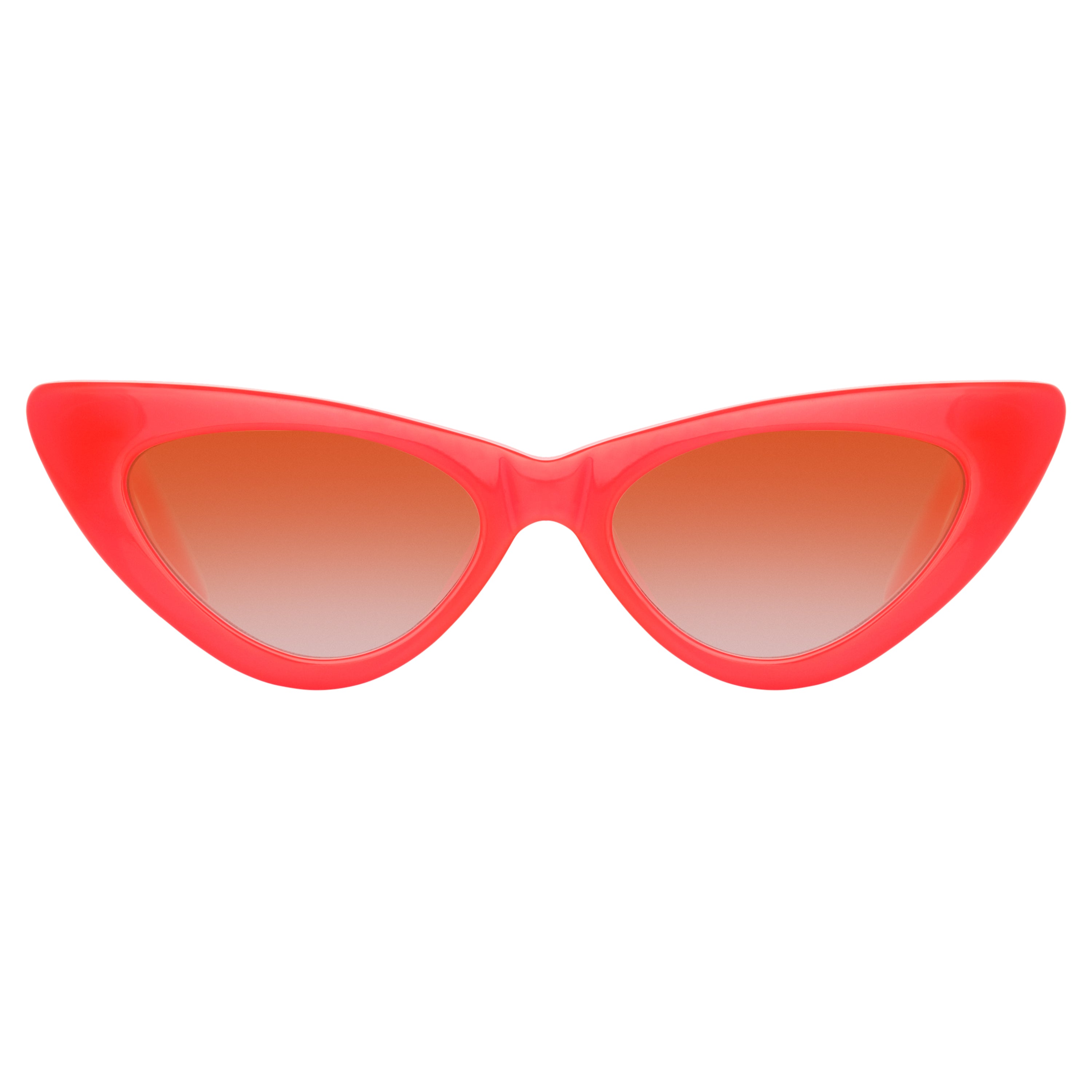 The Attico Dora Cat Eye Sunglasses in Pink