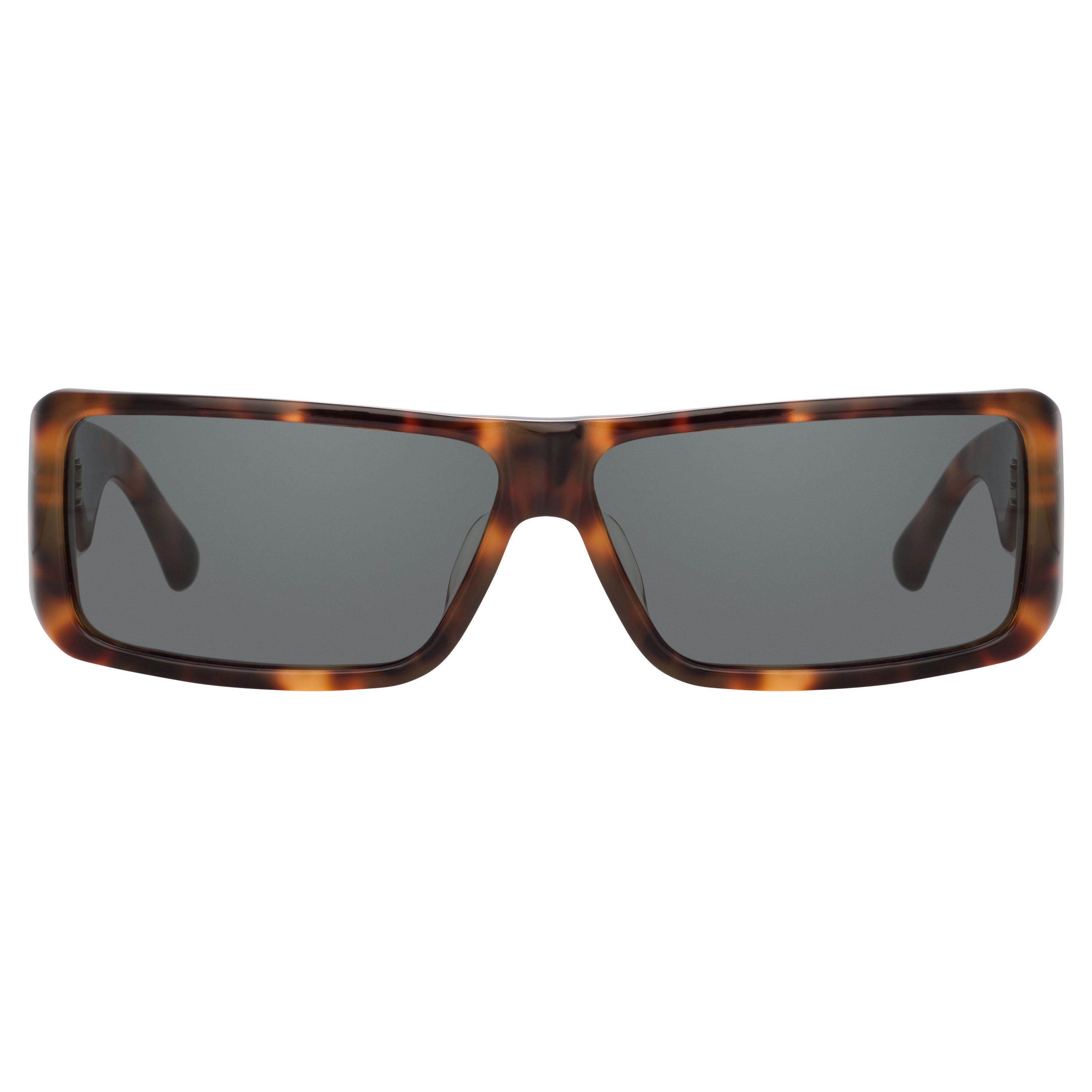 Dries Van Noten 157 Rectangular Sunglasses in Tortoiseshell