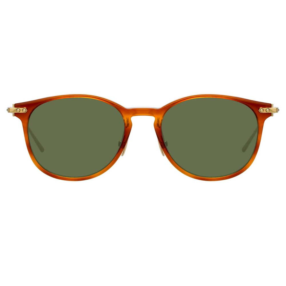 Linda Farrow Linear Fuller A C11 D-Frame Sunglasses