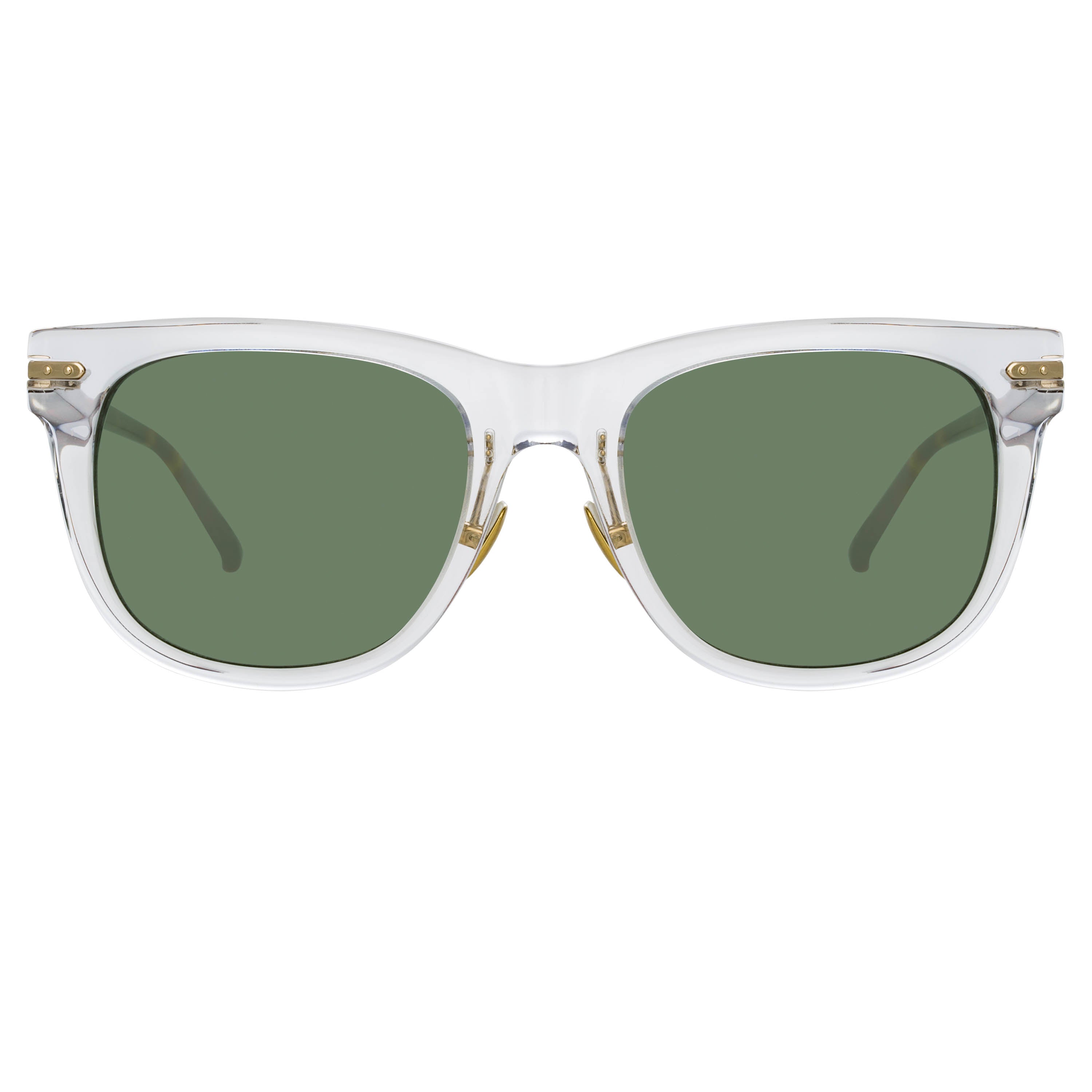 Chrysler D-Frame Sunglasses in Clear