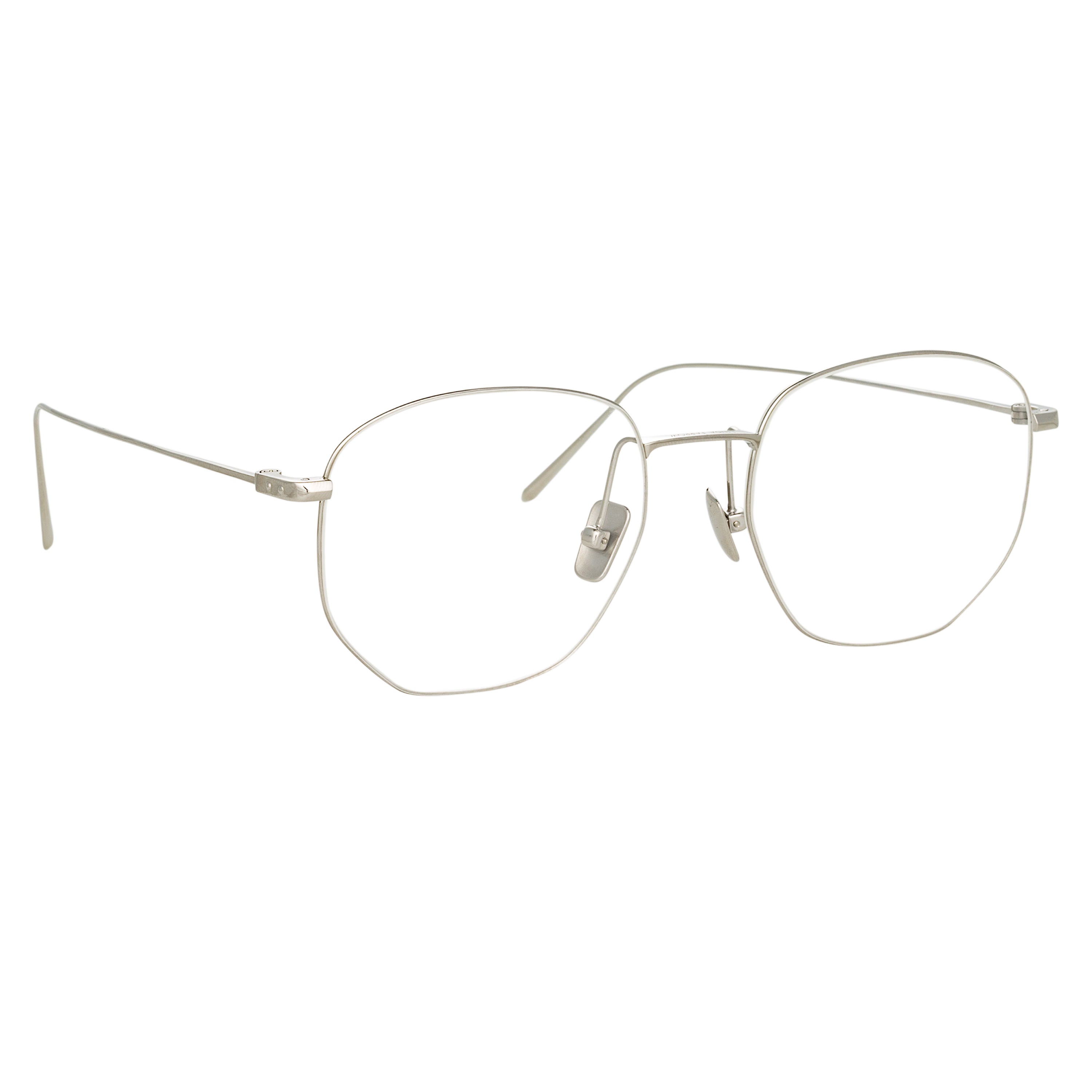 Rohe Angular Optical A Frame in White Gold