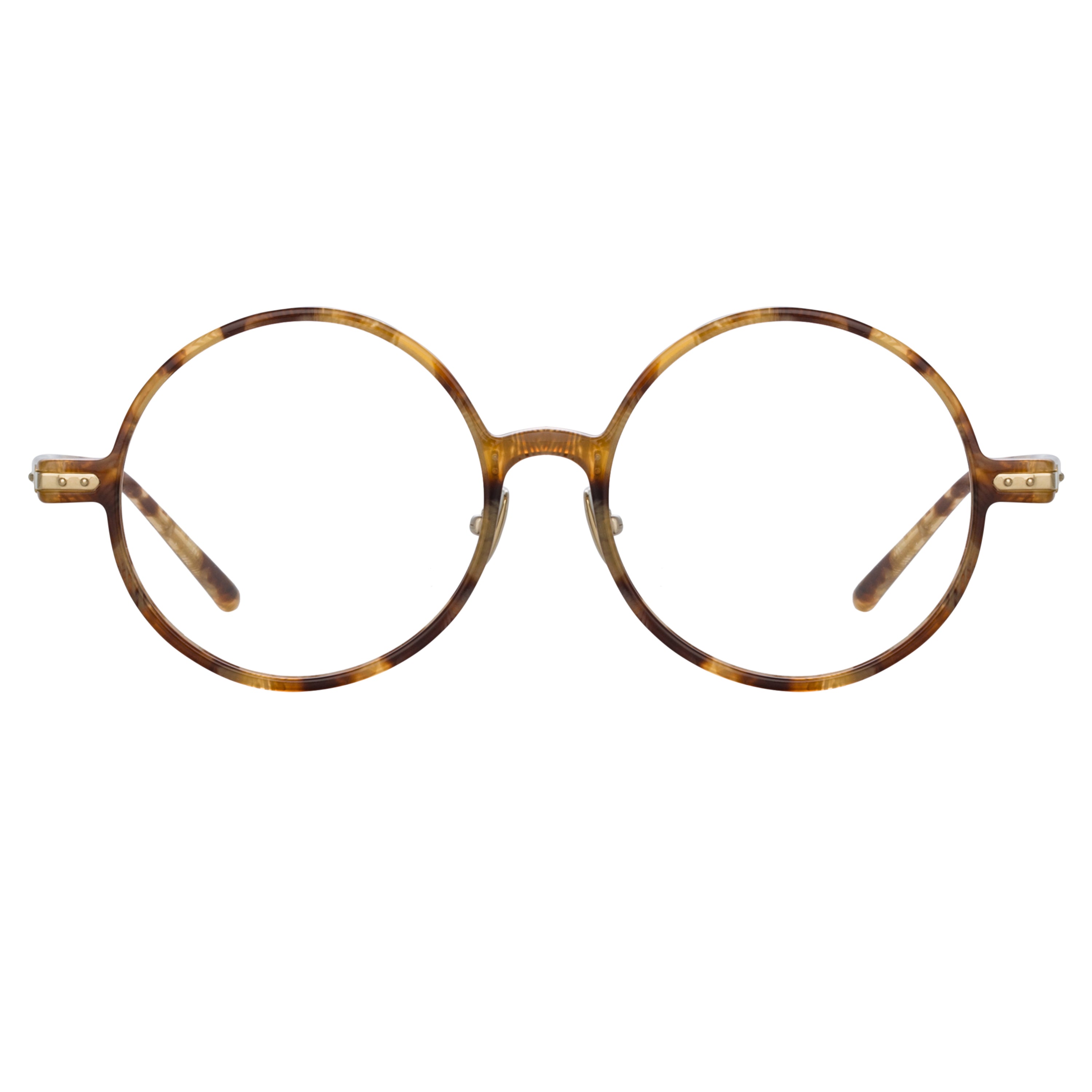 Spire Round Optical Frame in Tobacco Tortoiseshell