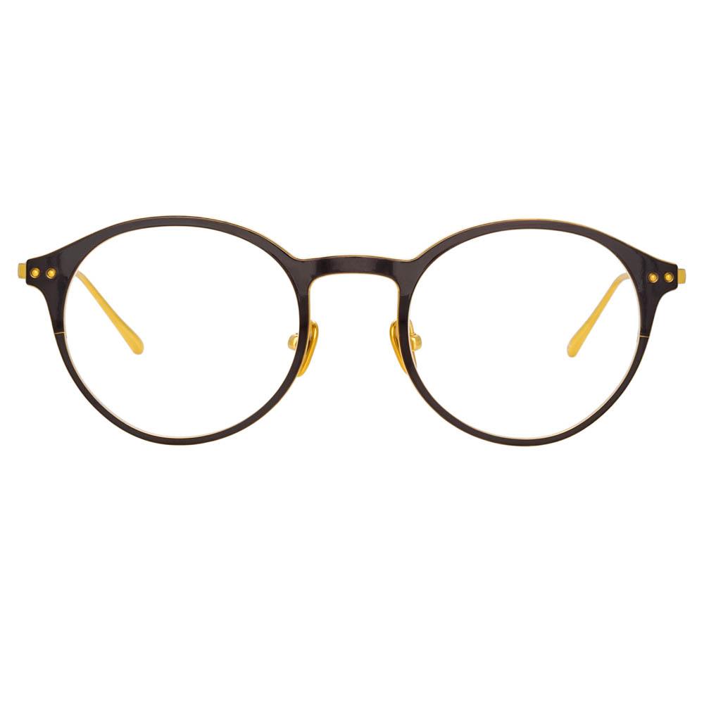 Lee Oval Optical Frame in Black