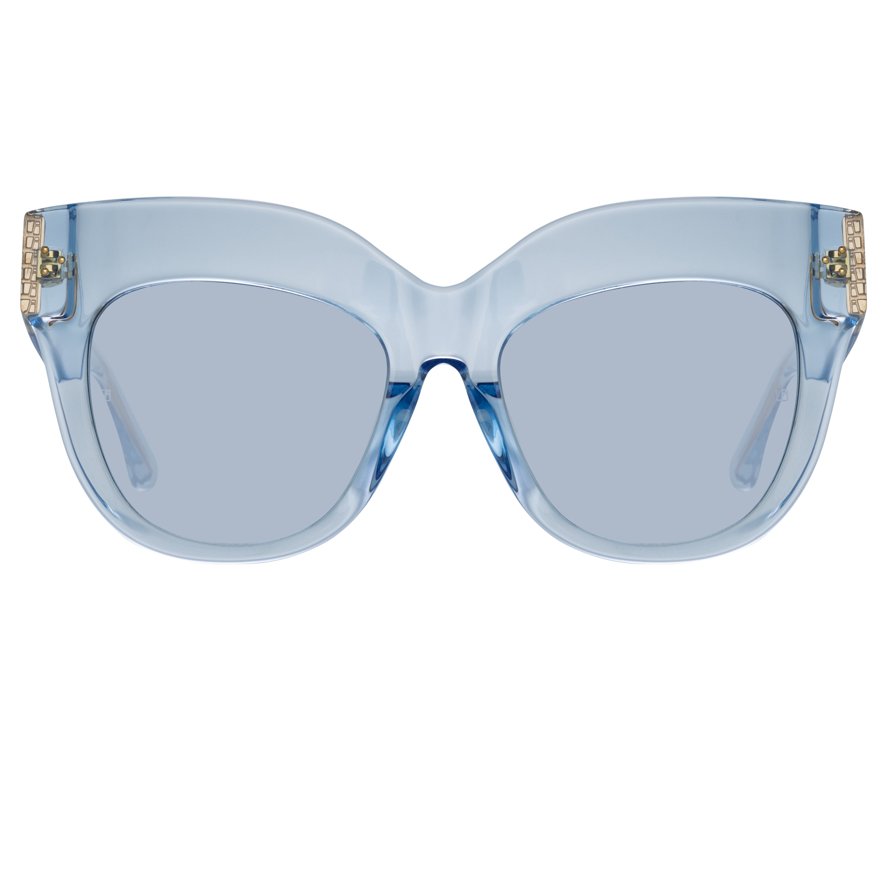 Dunaway Oversized Sunglasses in Blue