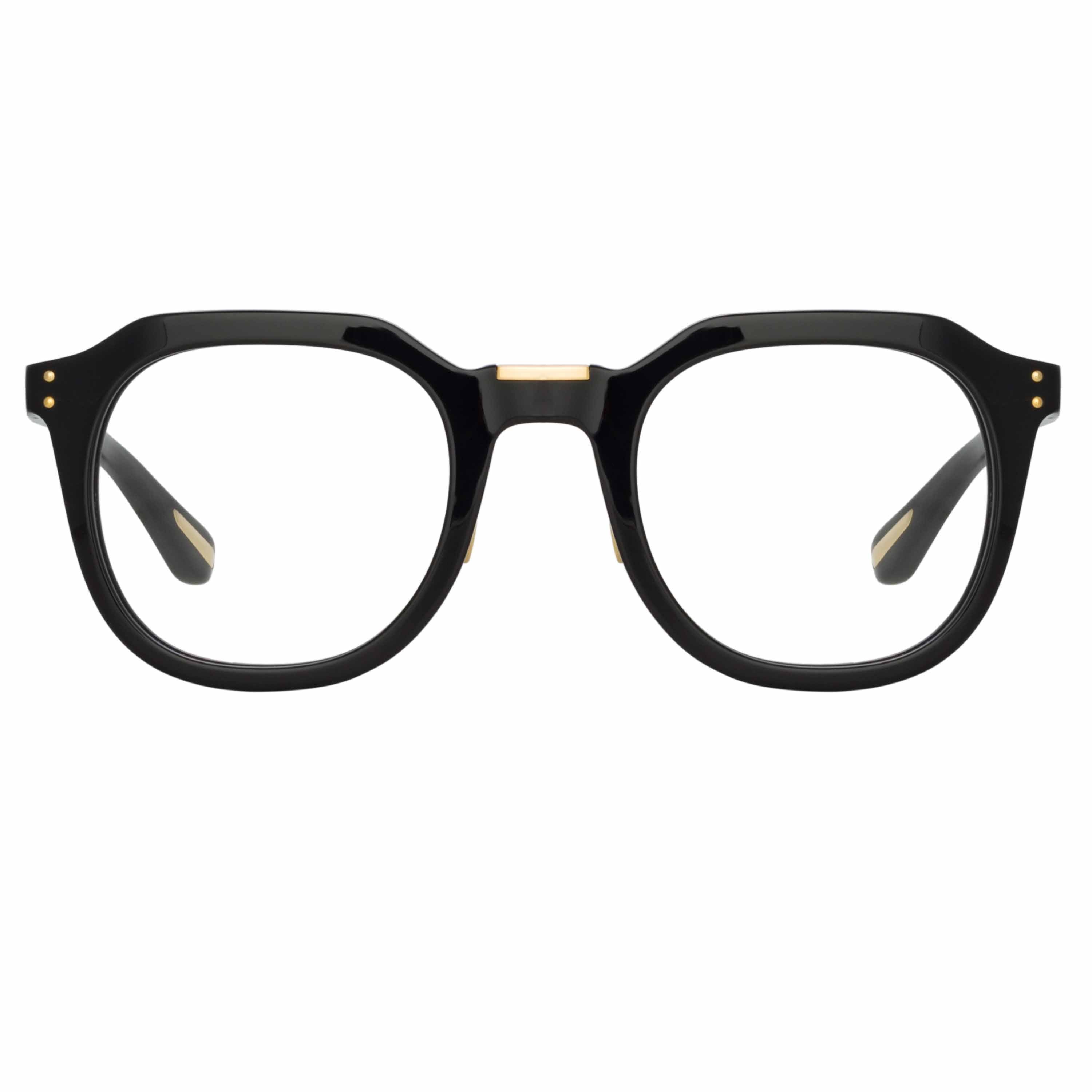 The Fletcher Optical Angular Frame in Black (C5)