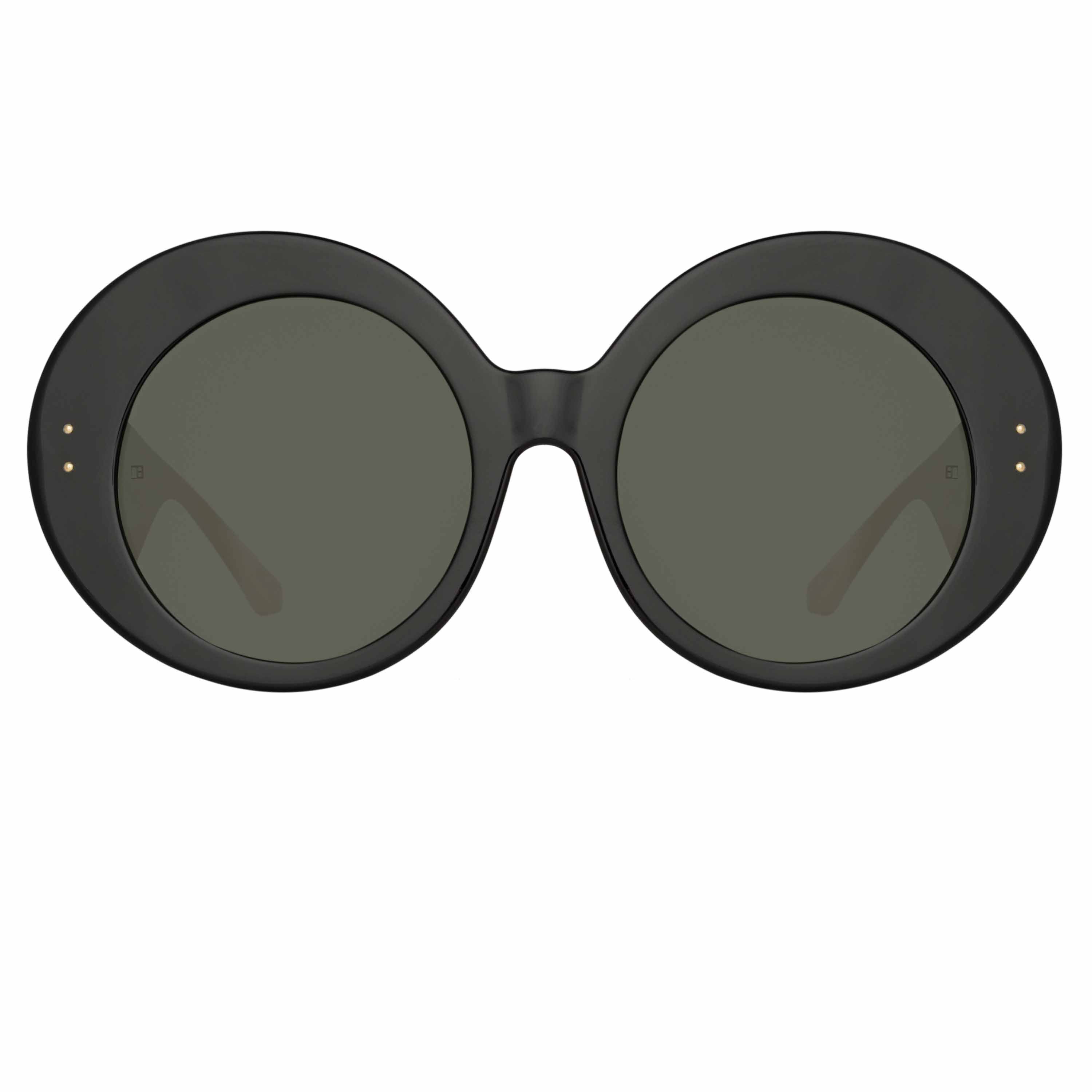 Donyale Oversized Sunglasses in Black