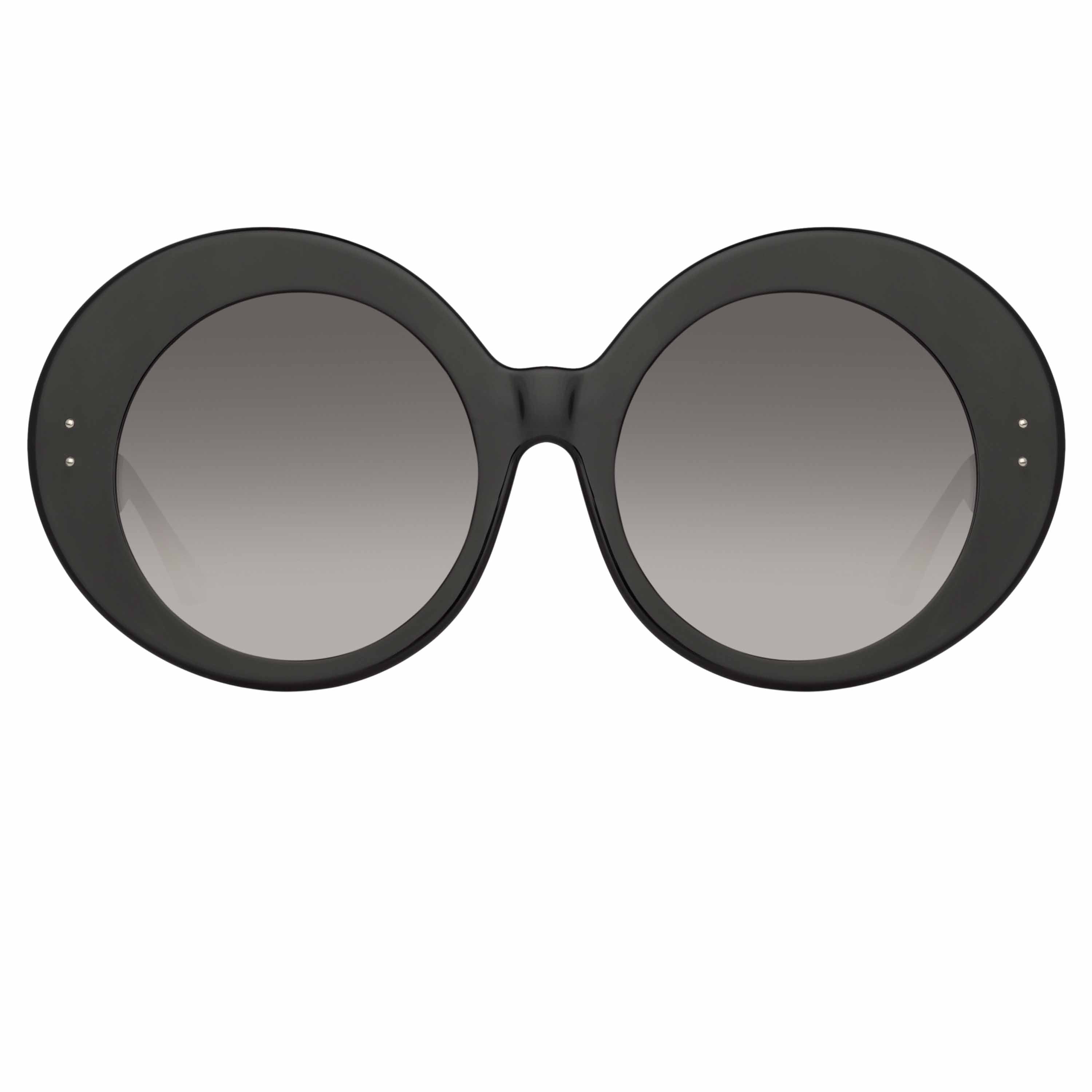 Paco Rabanne Donyale Oversized Sunglasses in Black and White