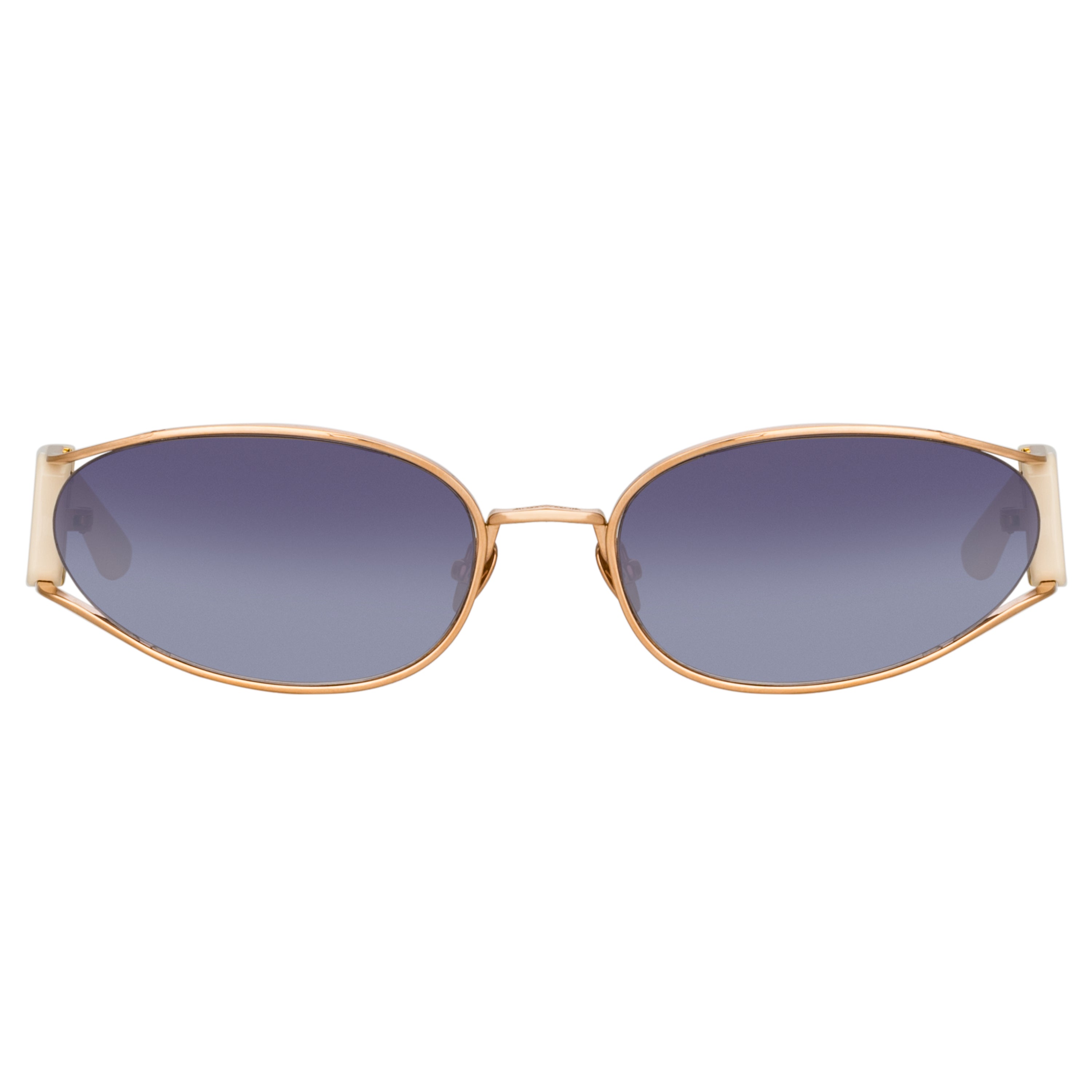 Shelby Cat Eye Sunglasses in Cream